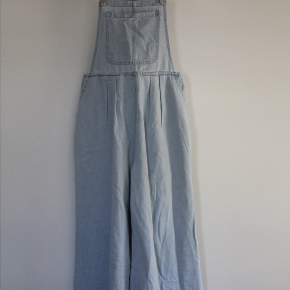 Light Blue Denim Overalls